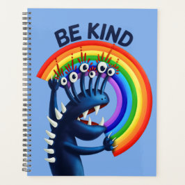 Be Kind - Sympa Caractère Rainbow Message positif