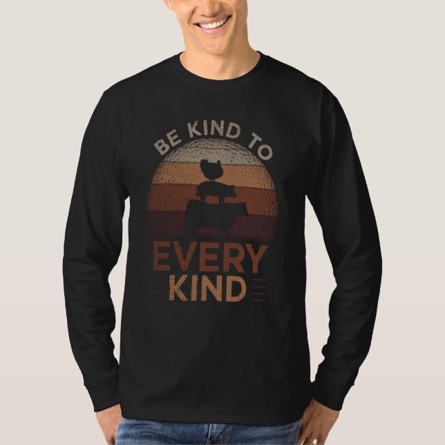 Be Kind To Every Child Animals Hutch Farm Animal P T-Shirt (Vorderseite)