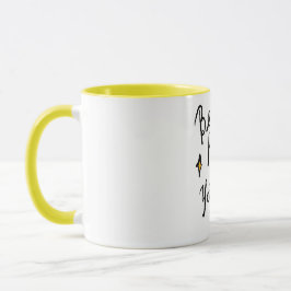 Be Kind to Yourself Motivational Quote Coffee Mug Tasse