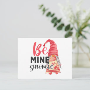 Be Mine Gnome Postkarte