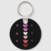 Be Mine Minimal Heart Stack Valentine T-Shirt