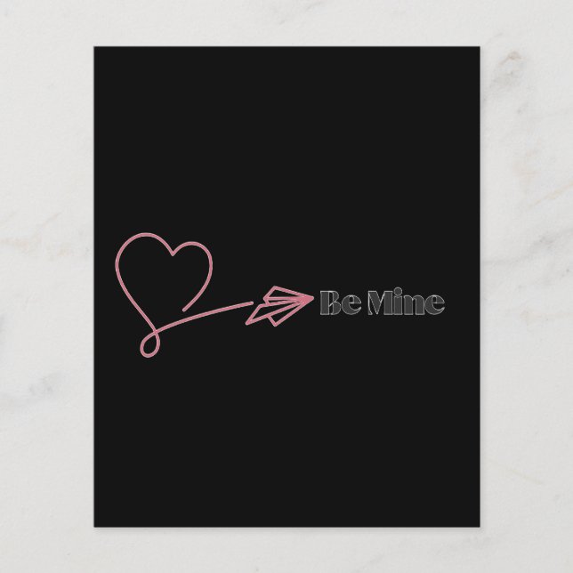 Be Mine: The Romantic Express Flyer (Vorne)