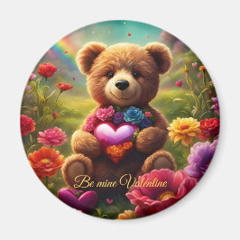 Be mine Valentine Teddy 1 Magnet