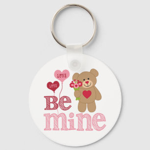 Be Mine Valentine Teddy Schlüsselanhänger