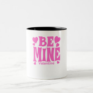 Be Mine Valentine Zweifarbige Tasse