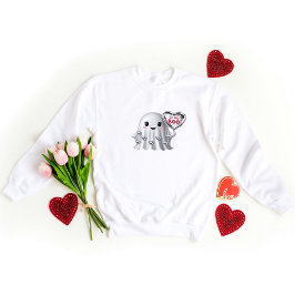 Be My Boo Personnalisé Valentine's Day Sweatshirt