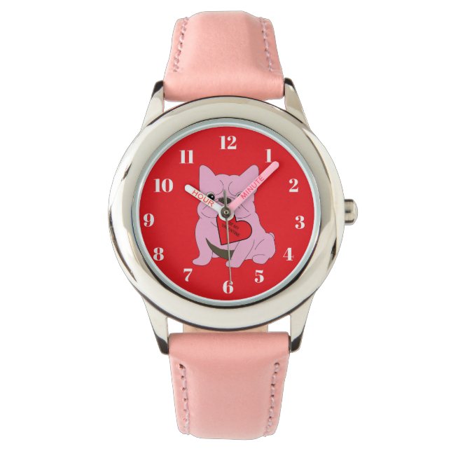 Be my valentine armbanduhr (Vorderseite)