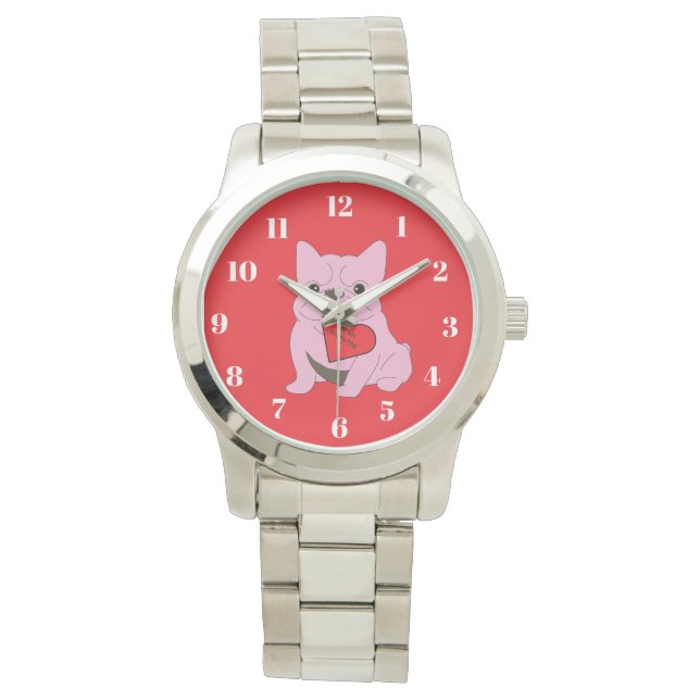 Be my valentine armbanduhr (Vorderseite)