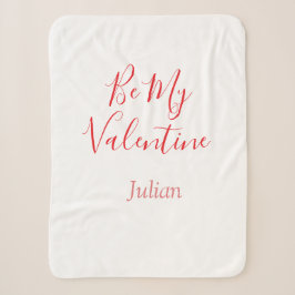 Be my valentine red name elegant love couple  sherpadecke