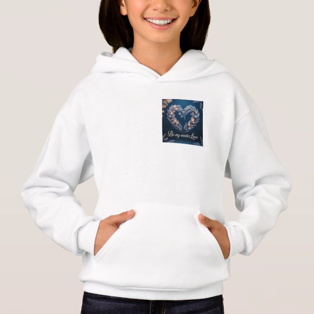 Be My Winter Love – Romantic Valentine Sweatshirt (Vorderseite)