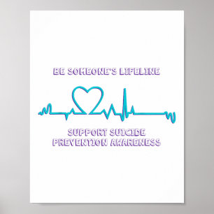 Be Somenes Lifeline Suicide Prevention Awareness _ Poster