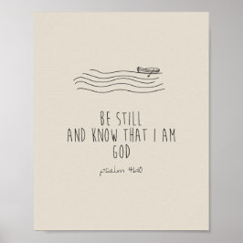 Be still and know that I am God  Poster