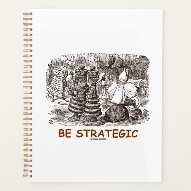 Be Strategic Through The Looking Glass Planer (Vorderseite)