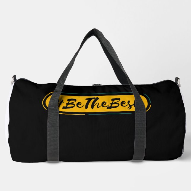 #be the best duffle bag (Vorderseite)