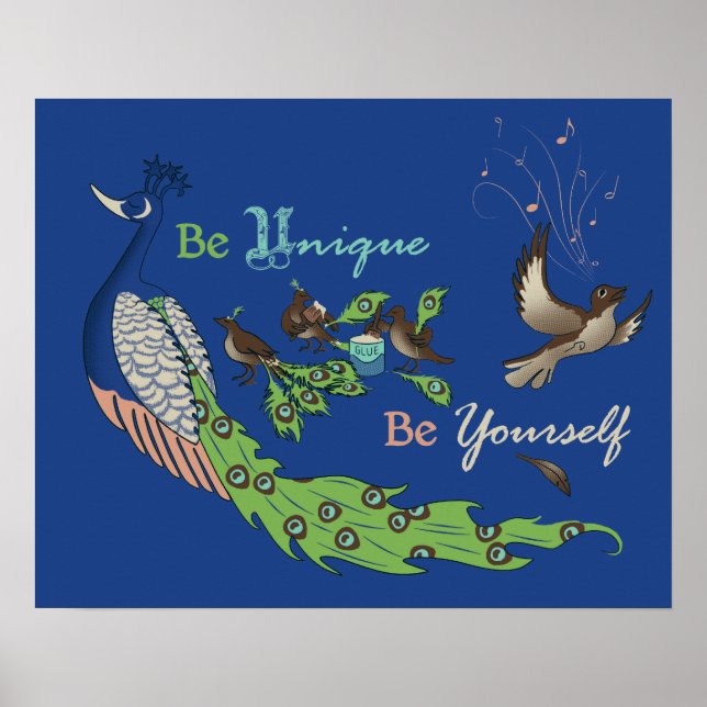 Be Unique Poster (Vorne)