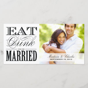 & BE VERHEIRATET Ankündigung Datum freihalten