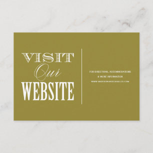& BE VERHEIRATET   WEBSITE-KARTE BEGLEITKARTE