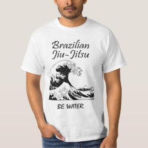 Be Water BJJ T - Shirt - Brasilianisches Jiu-Jitsu