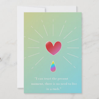 Be Your True Self – Empowering Greeting Card Feiertagskarte