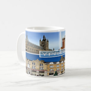 BE Ypres - Lakenhal, Flandern Fields Museum - Kaffeetasse