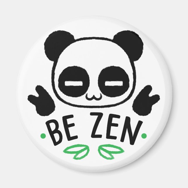 Be Zen Magnet (Vorne)