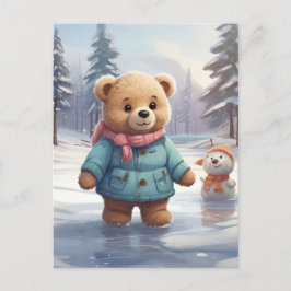 Bea Bear Postkarte