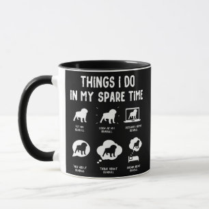 Beabull Dinge spare Time Funny Dog Mama Vater  Tasse