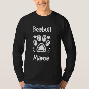 Beabull Mama Beagle English Bulldog Mix Dog Besitz T-Shirt