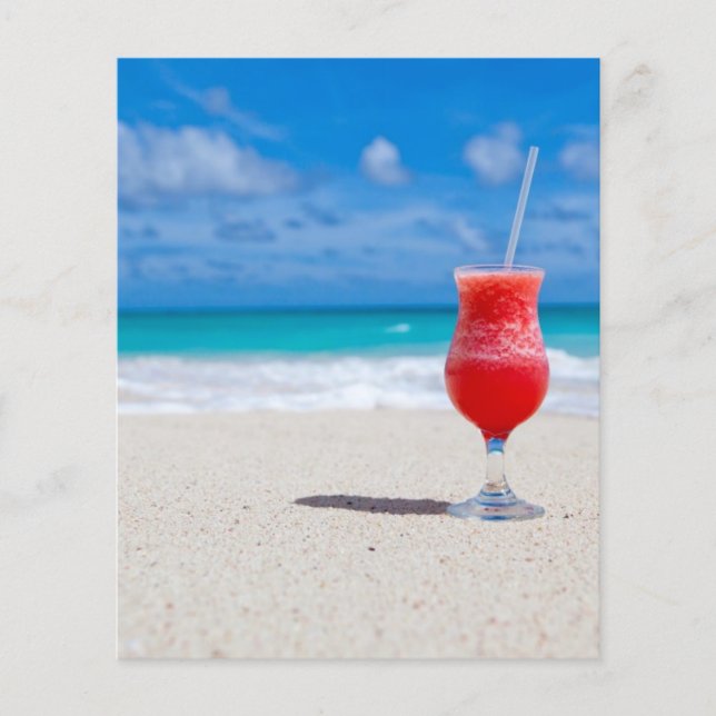 Beach-84533 Beachgetränk-Cocktailtrin Flyer (Vorne)