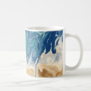 Beach Abstrakt Art Coffee Tasse