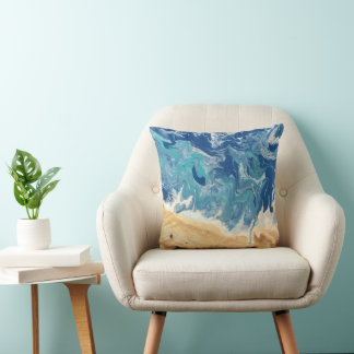 Beach Abstrakt Art Pillow Kissen