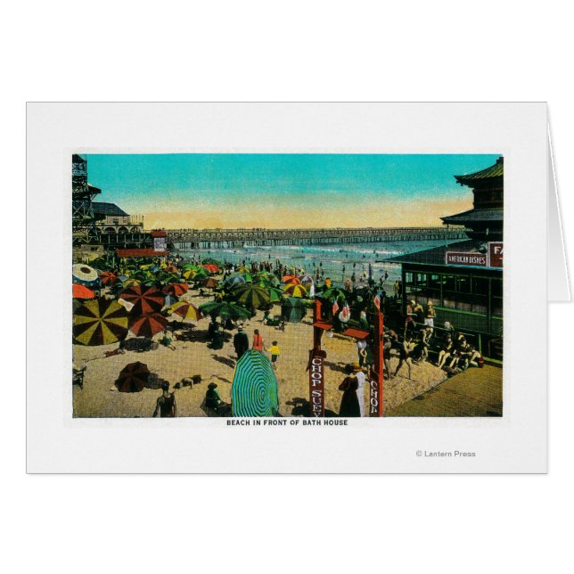 Beach and Bath House, Long Beach Long Beach, CA (Vorderseite (Horizontal))