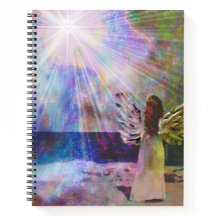 Beach Angel of Light Journal Notebook