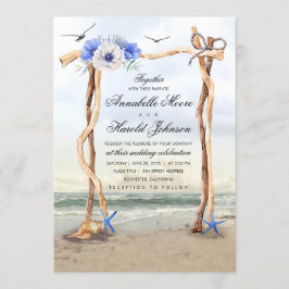 Beach Arbor Hochzeitseinladungen Einladung