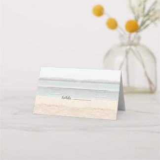 Beach Arbor Lavender Wedding Place Escort Cards Platzkarte