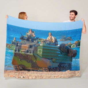 BEACH ARMOR - Angriff Amphibienfahrzeug Fleecedecke
