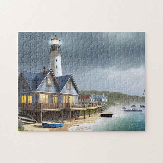 Beach Art Bold et belle Jigsaw Puzzle Beach (Horizontal)