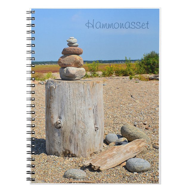 Beach Art Notebook Notizblock (Vorderseite)
