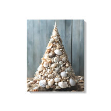 Beach Art Seashells Weihnachtsbaumdekor an der Küs