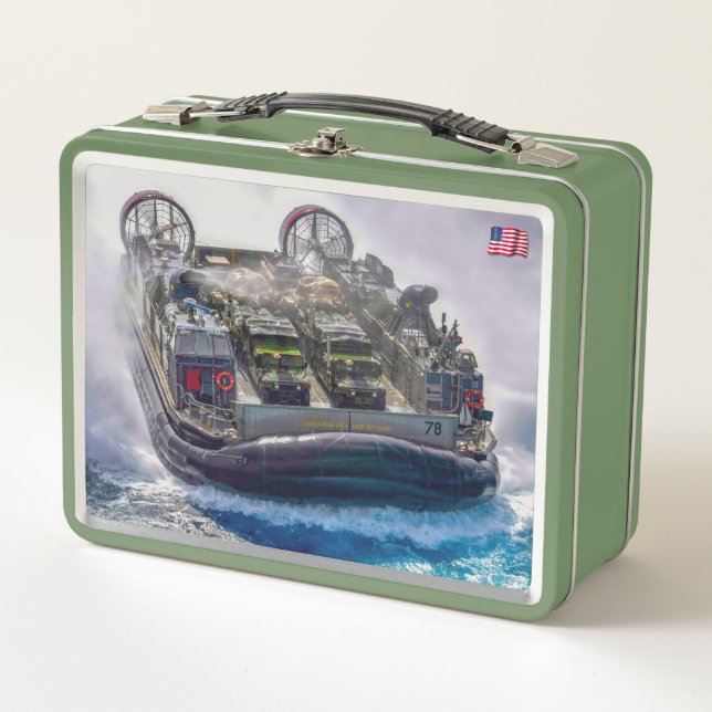 BEACH ASSAULL - LCAC METALL BROTDOSE (Vorderseite)