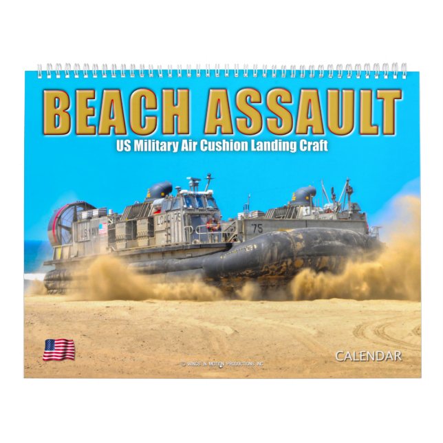 BEACH ASSAULT - Luftkissenlandungsfahrzeug Kalender (Titelbild)