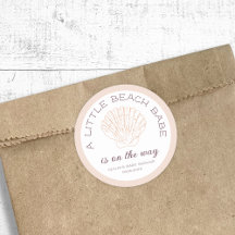 Beach Babe Girl Baby Dusche Personalisiert