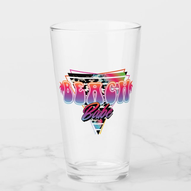 Beach Babe Glas (Vorderseite)