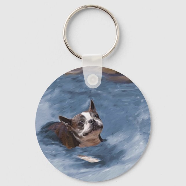 Beach Babe Schlüsselanhänger (Vorderseite)
