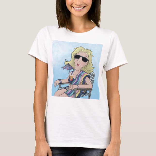 Beach Babe T - Shirt (Vorderseite)