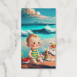 Beach Baby Geschenkanhänger