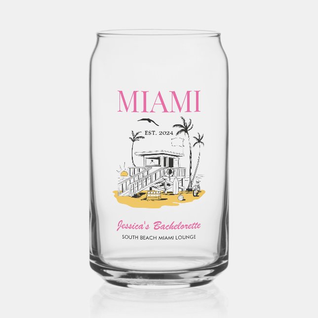 Beach Bachelorat Party Bridesmaid Texte personnali (Recto)