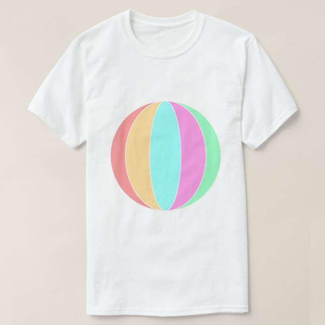 Beach Ball Ball Beach T-Shirt (Design vorne)