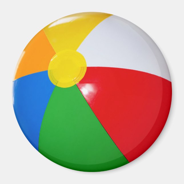 Beach Ball Kühlschrank Door Marker Magnet (Vorne)