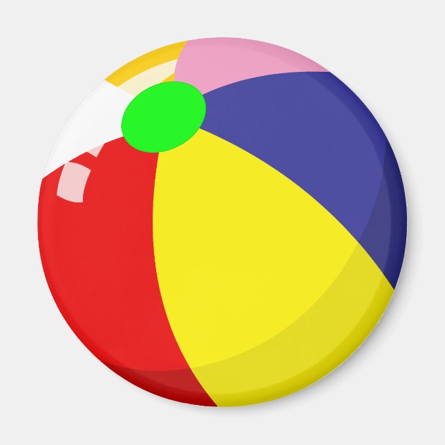 Beach Ball Magnet (Vorne)